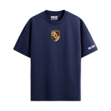 PORSCHE NAVY BLUE OVERSIZED T-SHIRT