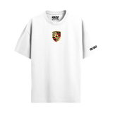 PORSCHE WHITE OVERSIZED T-SHIRT