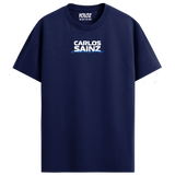 Carlos Sainz Regular Fit Tee – Navy Blue
