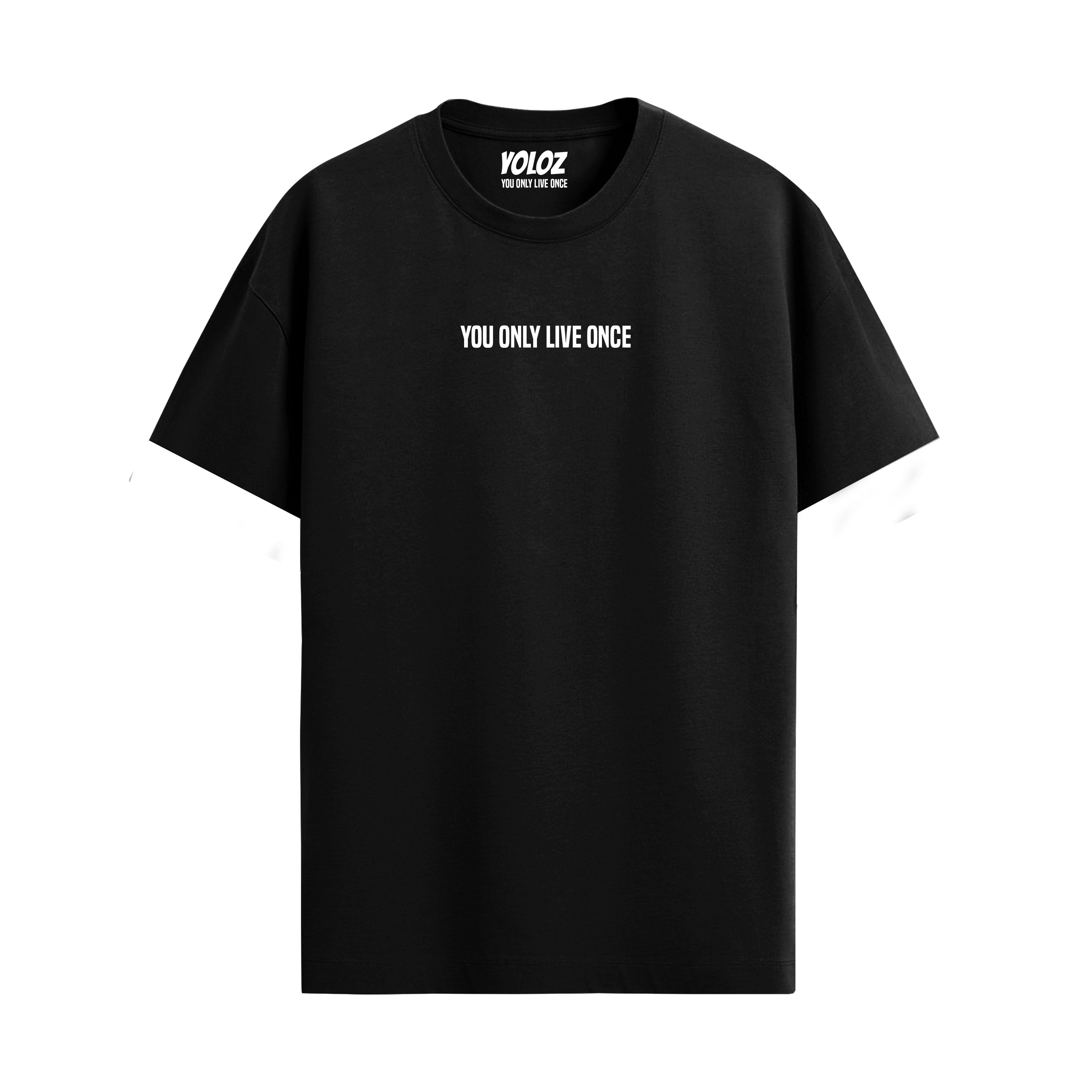 BASIC BLACK REGULAR FIT T-SHIRT