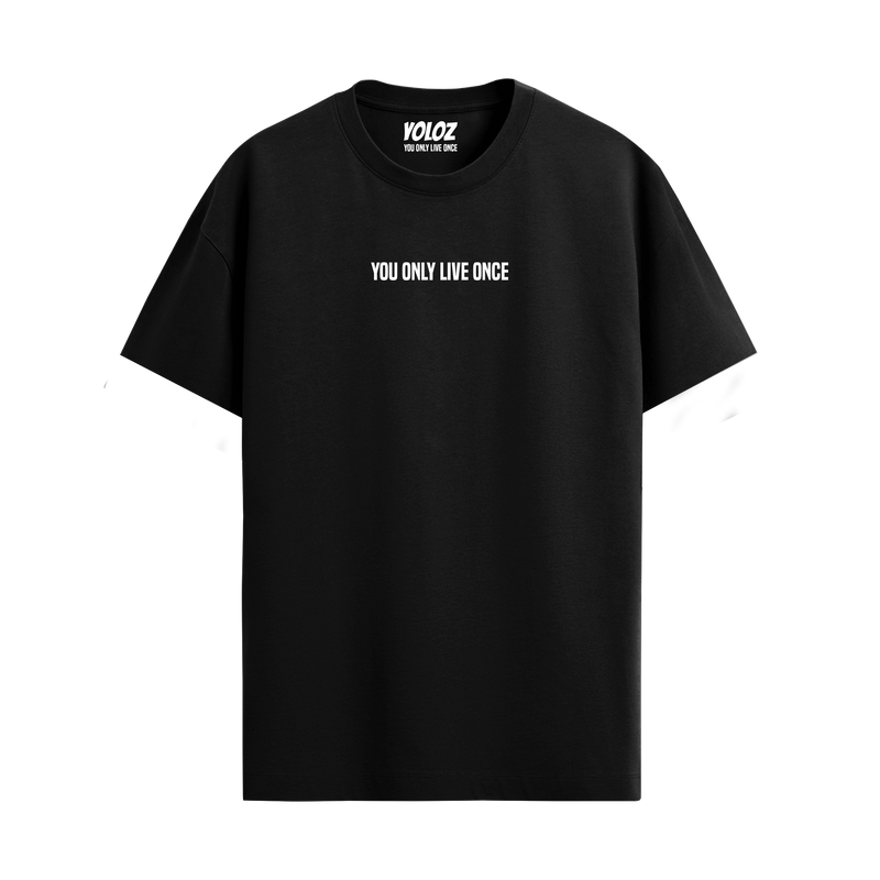 BASIC BLACK REGULAR FIT T-SHIRT