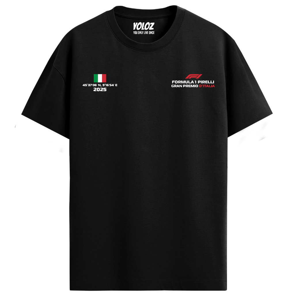 Monza Italy Regular Fit Tee – Acid Wash