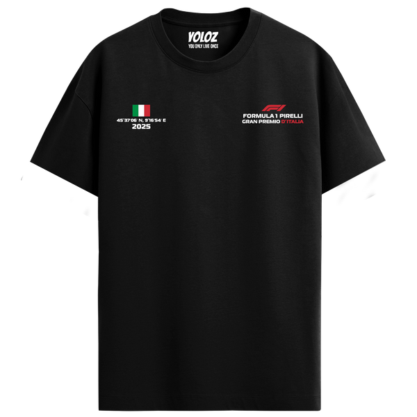 Monza Italy Regular Fit Tee – Acid Wash