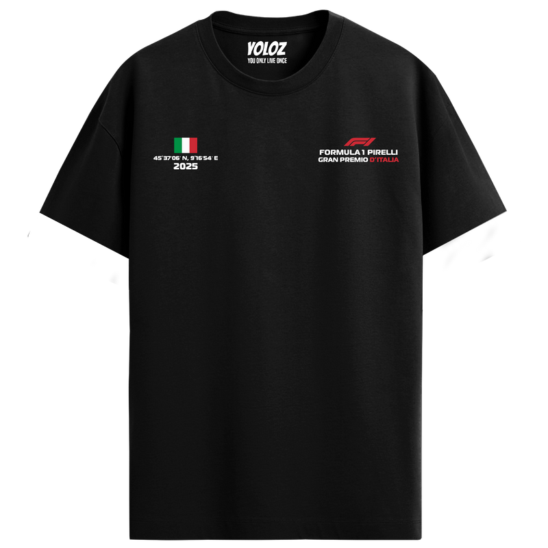 Monza Italy Regular Fit Tee – Acid Wash