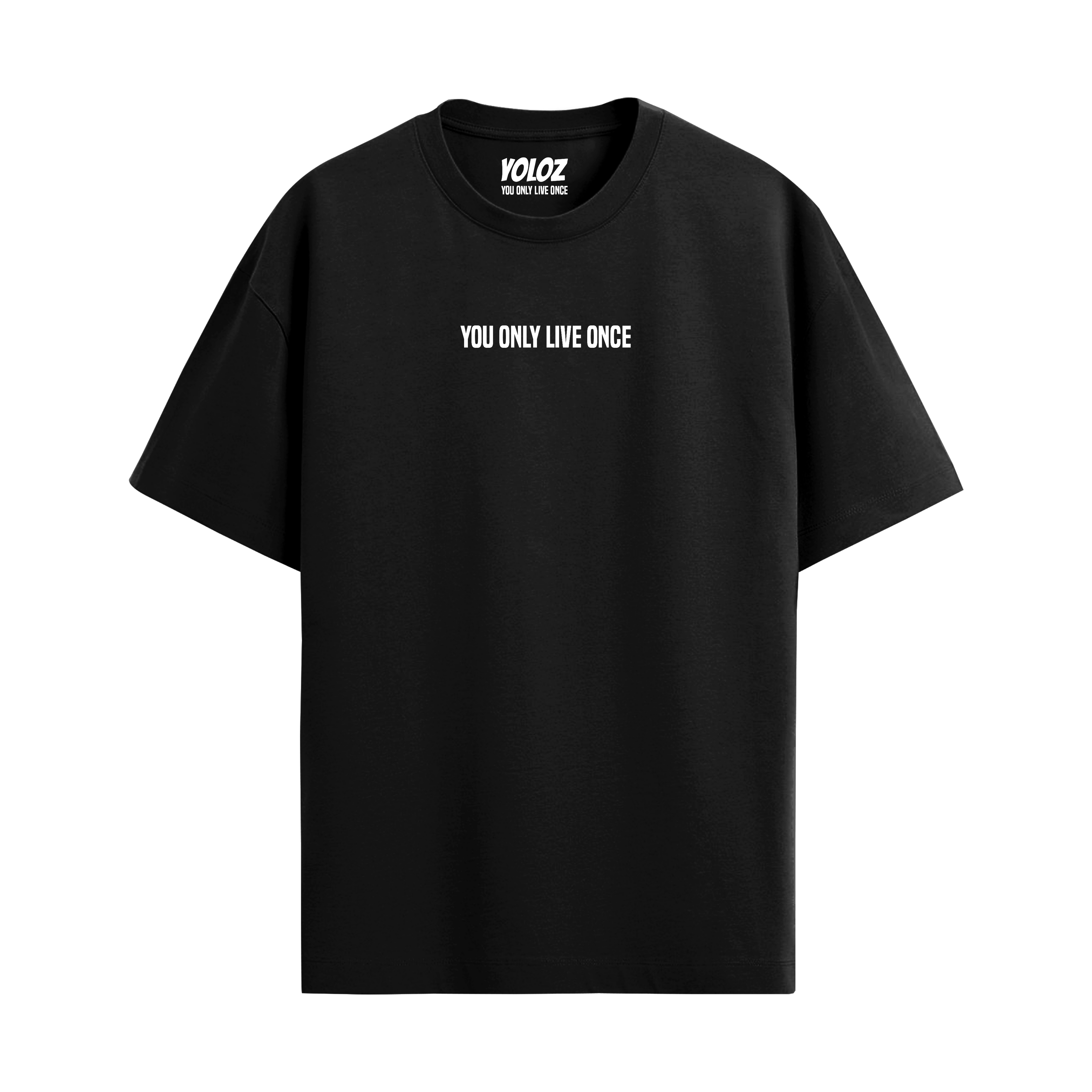 BASIC BLACK OVERSIZED T-SHIRT