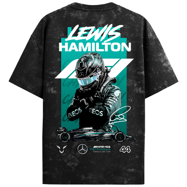 Lewis Hamilton Oversized Tee – Acid Wash