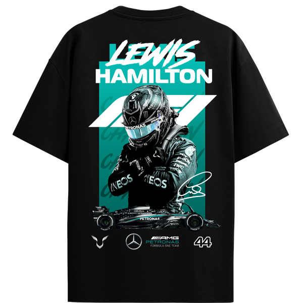 Lewis Hamilton Oversized Tee – Black