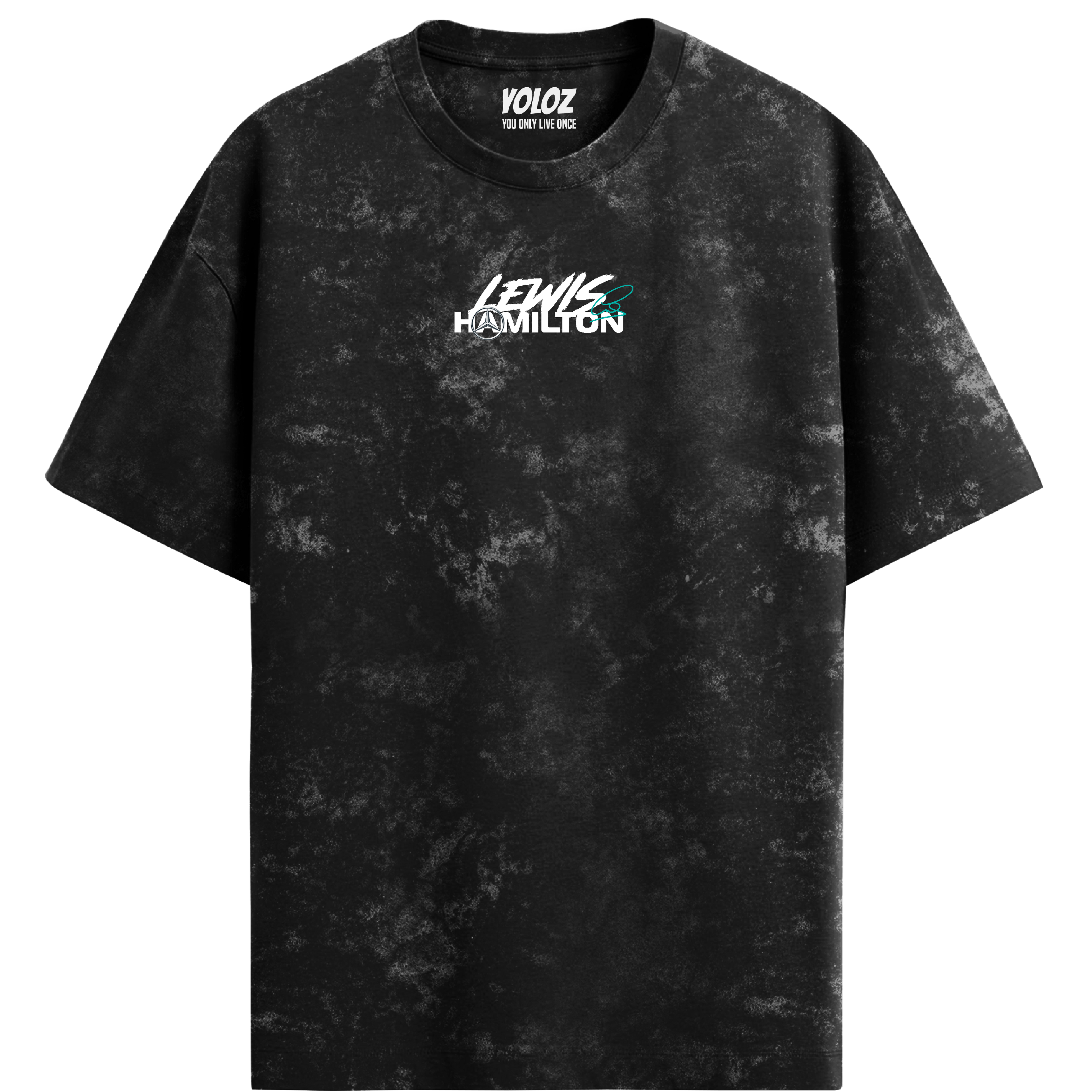 Lewis Hamilton Oversized Tee – Acid Wash