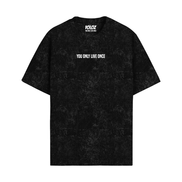 BASIC ACID WASH OVERSIZED T-SHIRT