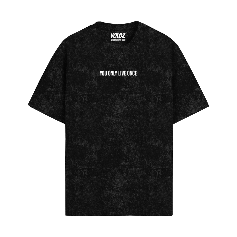 BASIC ACID WASH OVERSIZED T-SHIRT