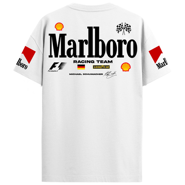 Michael Schumacher Marlboro Regular Tee – White