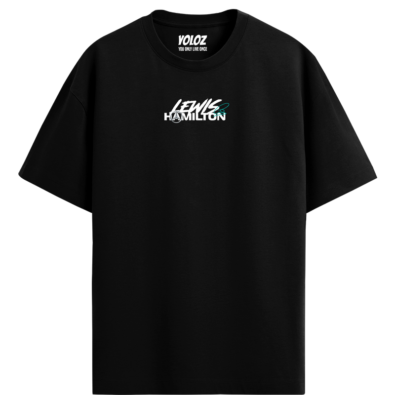Lewis Hamilton Oversized Tee – Black