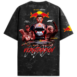 Max Verstappen Oversized Tee – Acid Wash