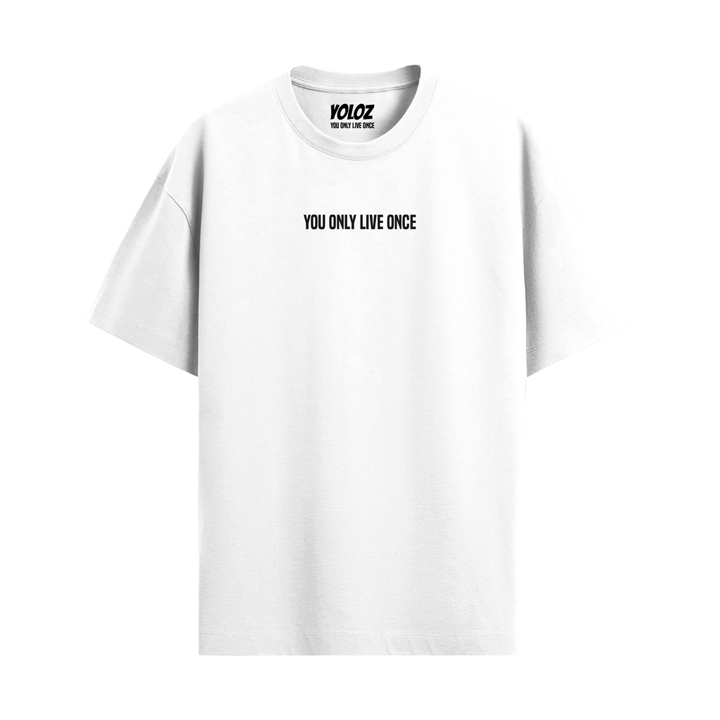 BASIC WHITE OVERSIZED T-SHIRT