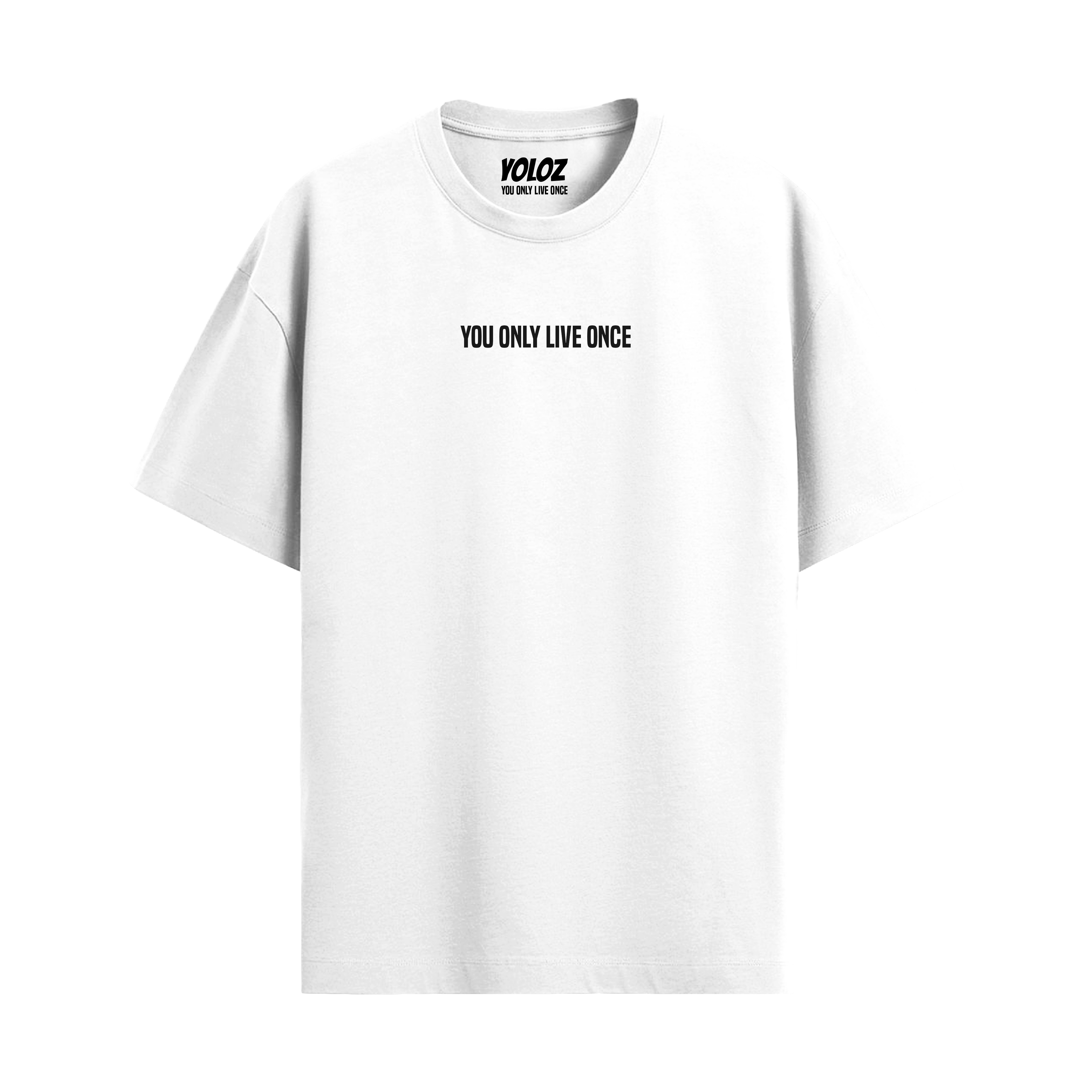 BASIC WHITE OVERSIZED T-SHIRT