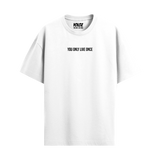 BASIC WHITE OVERSIZED T-SHIRT
