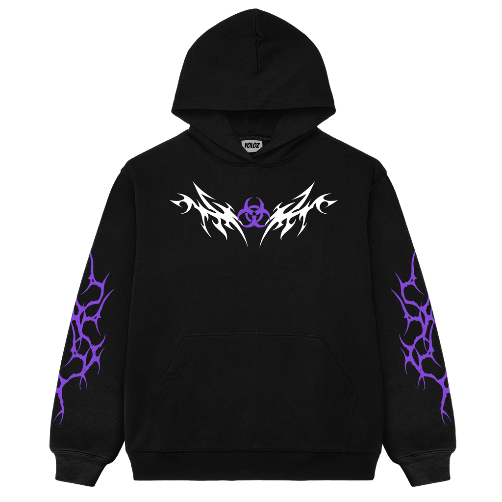 Rib Chaos Oversized Hoodie