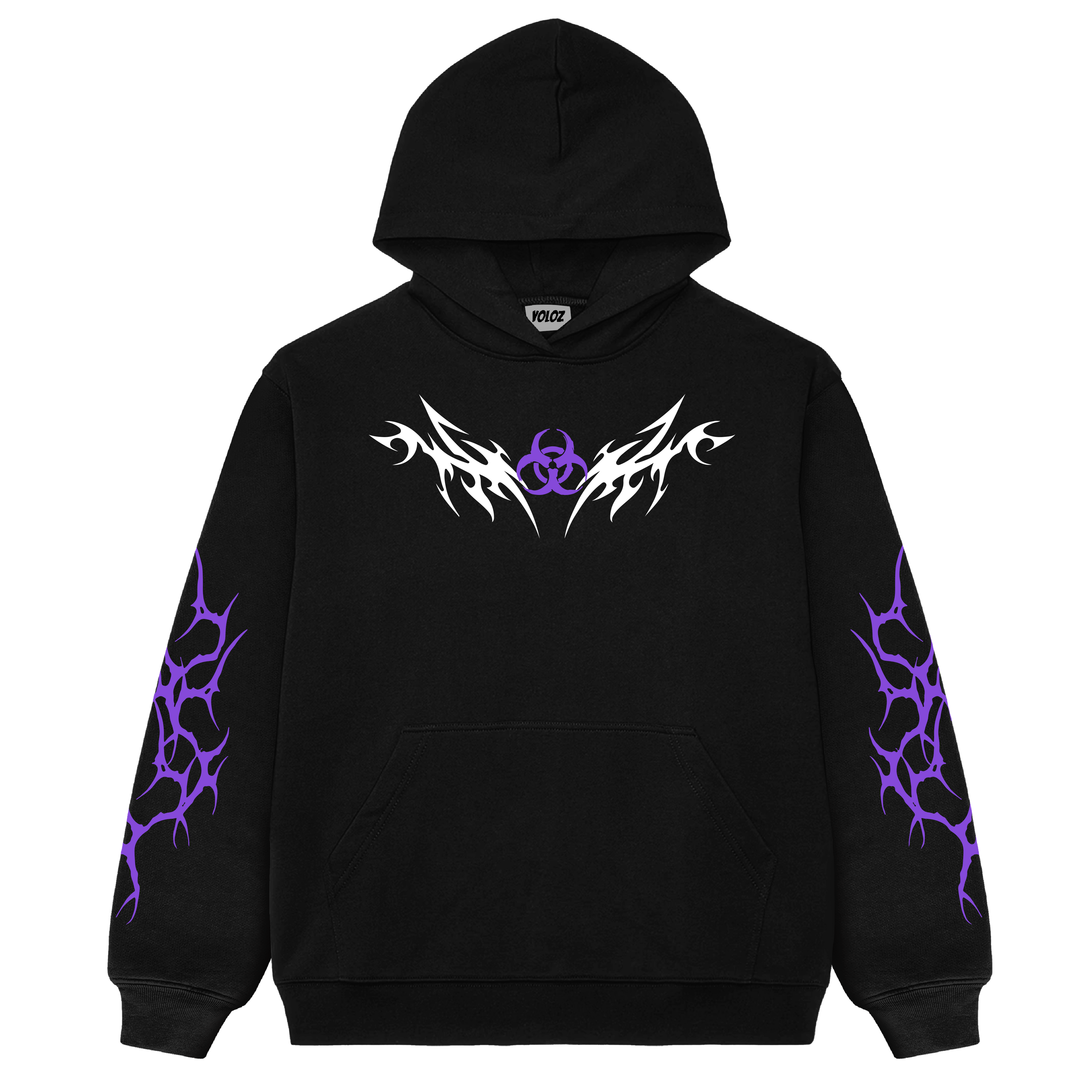 Rib Chaos Oversized Hoodie