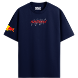 Max Verstappen Oversized Tee – Navy Blue