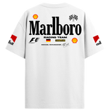 Michael Schumacher Marlboro Oversized Tee – White