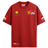 Michael Schumacher Marlboro Oversized Tee – Red