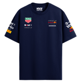 Red Bull Racing Oversized Tee – Navy Blue