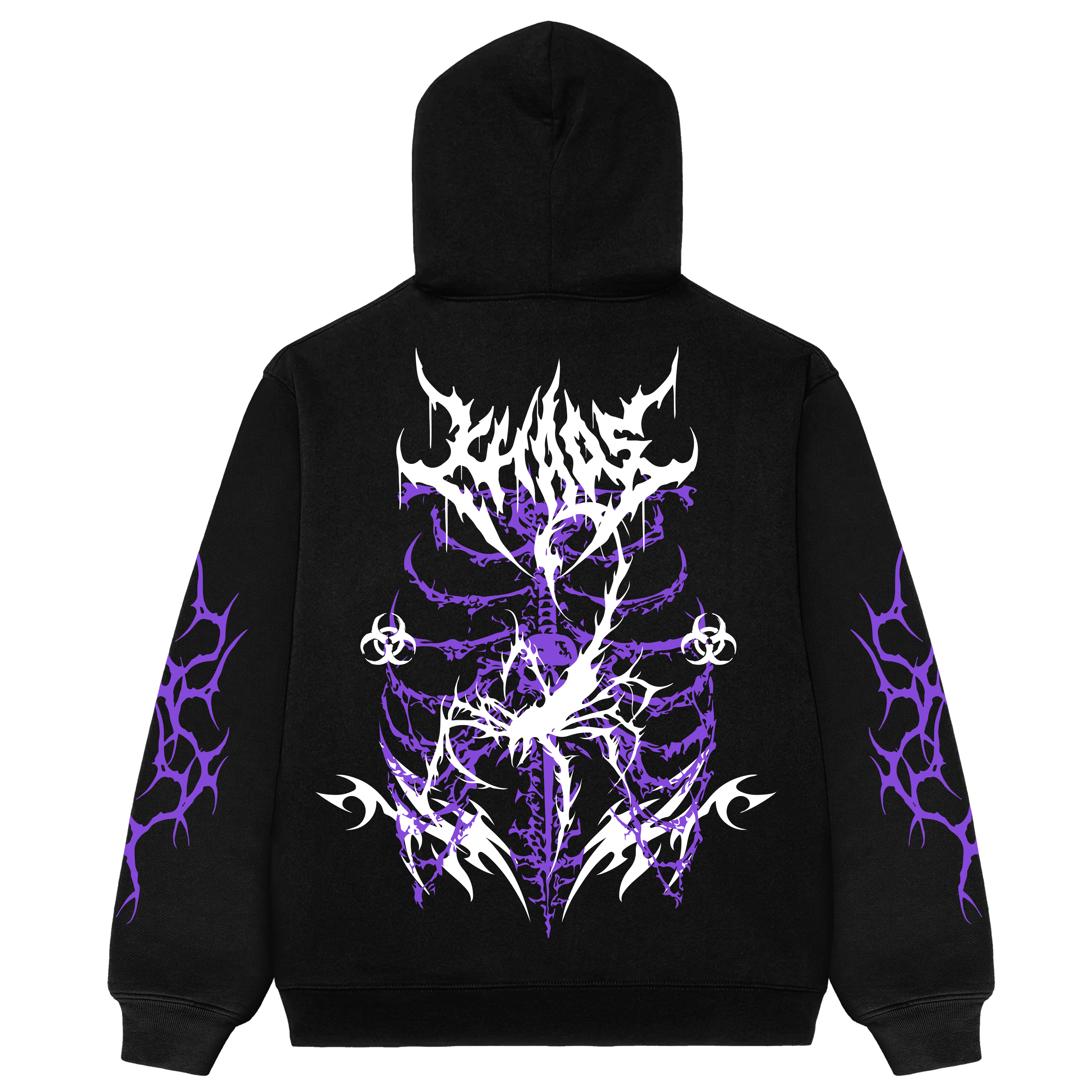 Rib Chaos Oversized Hoodie