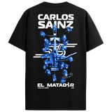 Carlos Sainz Regular Fit Tee – Black