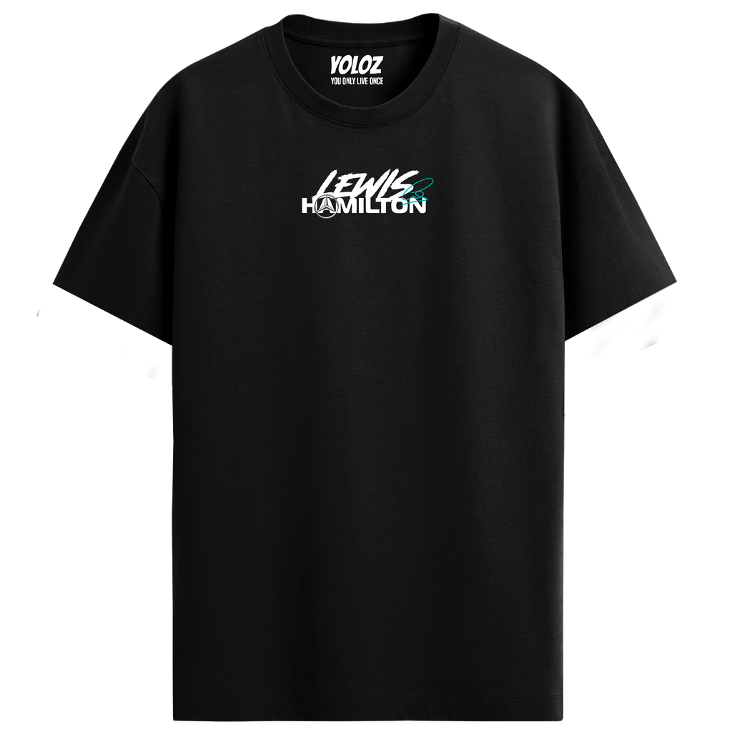 Lewis Hamilton Regular Fit Tee – Black
