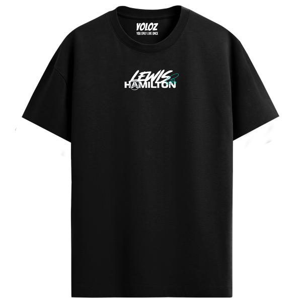 Lewis Hamilton Regular Fit Tee – Black