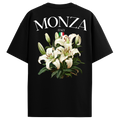 Monza Italy Oversized Tee – Black