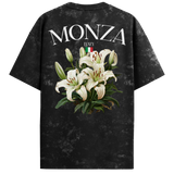 Monza Italy Oversized Tee – Acid Wash