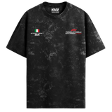 Monza Italy Oversized Tee – Acid Wash