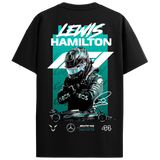 Lewis Hamilton Regular Fit Tee – Black