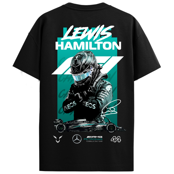 Lewis Hamilton Regular Fit Tee – Black