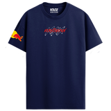 Max Verstappen Regular Fit Tee – Navy Blue