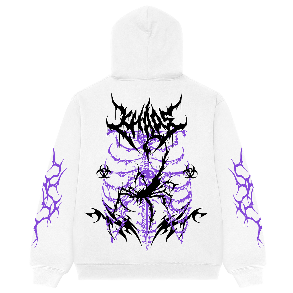 Rib Chaos Oversized Hoodie