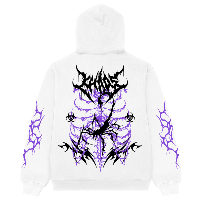 Rib Chaos Oversized Hoodie