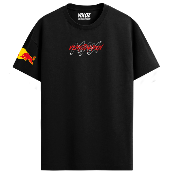Max Verstappen Regular Fit Tee – Black
