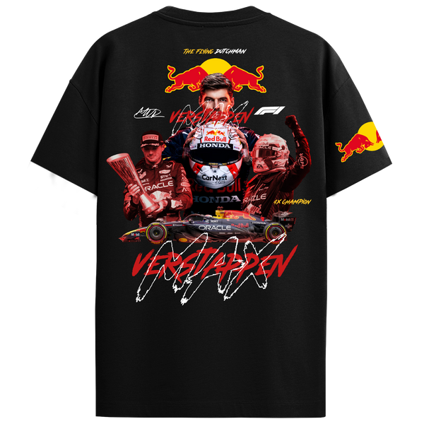 Max Verstappen Regular Fit Tee – Black