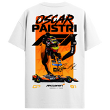 Oscar Piastri Regular Fit Tee – White