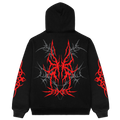 Scarlet Inferno Oversized Hoodie