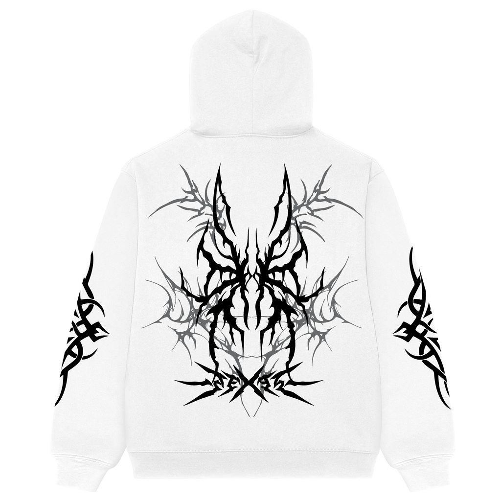 Scarlet Inferno Oversized Hoodie