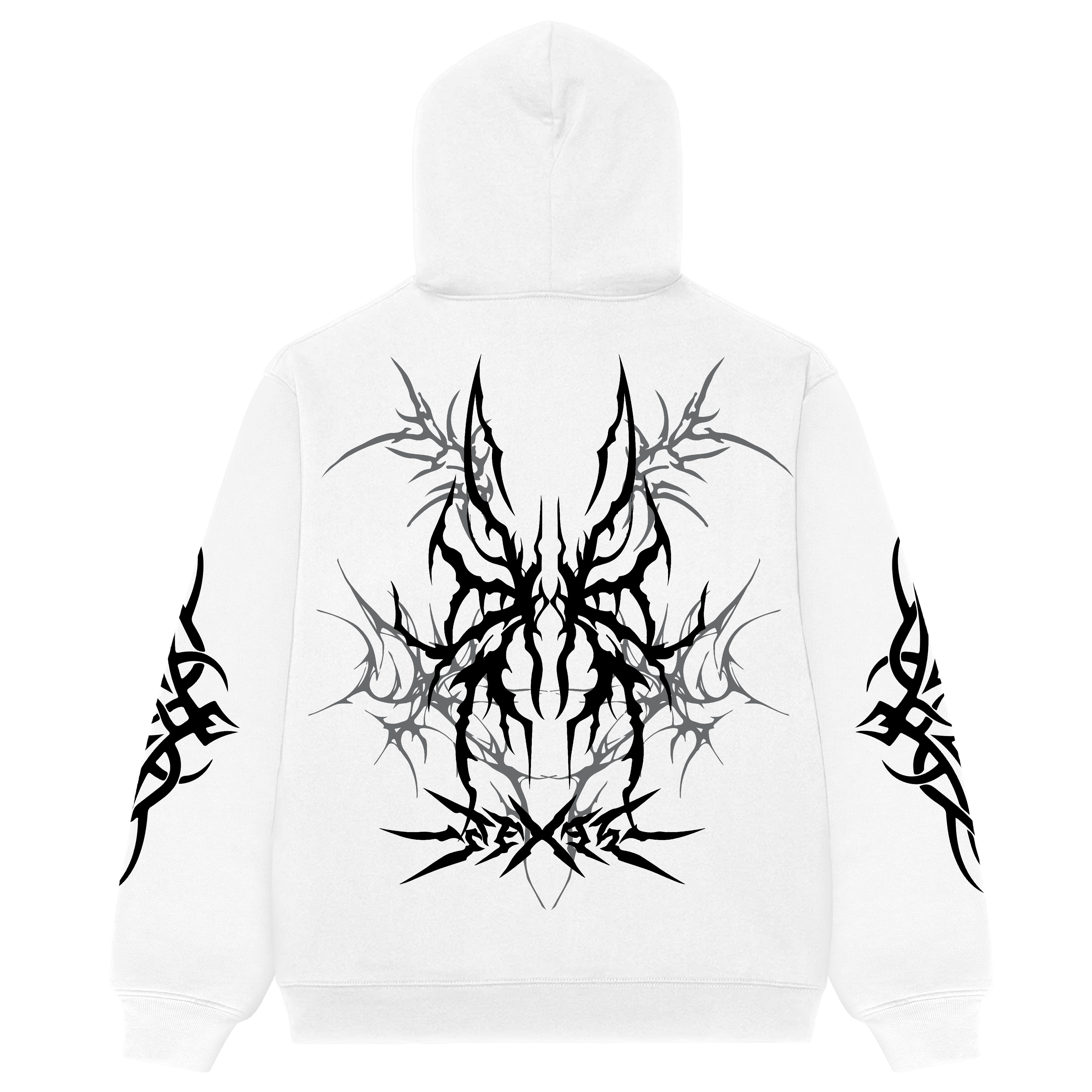 Scarlet Inferno Oversized Hoodie