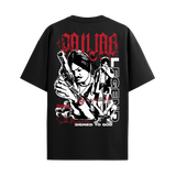 MOOSE THE LEGEND BLACK OVERSIZED T-SHIRT
