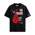 THE WEEKND BLACK OVERSIZED T-SHIRT