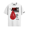 THE WEEKND WHITE OVERSIZED T-SHIRT