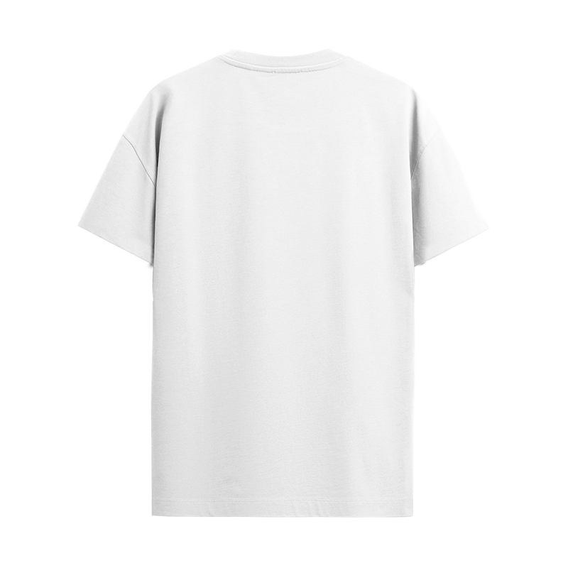 BASIC WHITE REGULAR FIT T-SHIRT