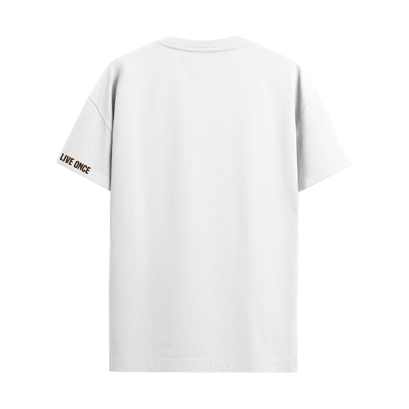 WE DON'T PLAY WHITE REGULAR FIT T-SHIRT