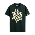 WE DON'T PLAY BOTTLE GREEN REGULAR FIT T-SHIRT